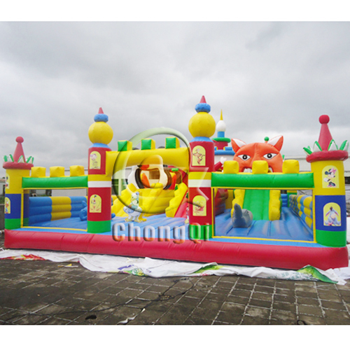 inflatable Minnie Mouse amusement park